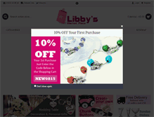 Tablet Screenshot of libbysmarketplace.com
